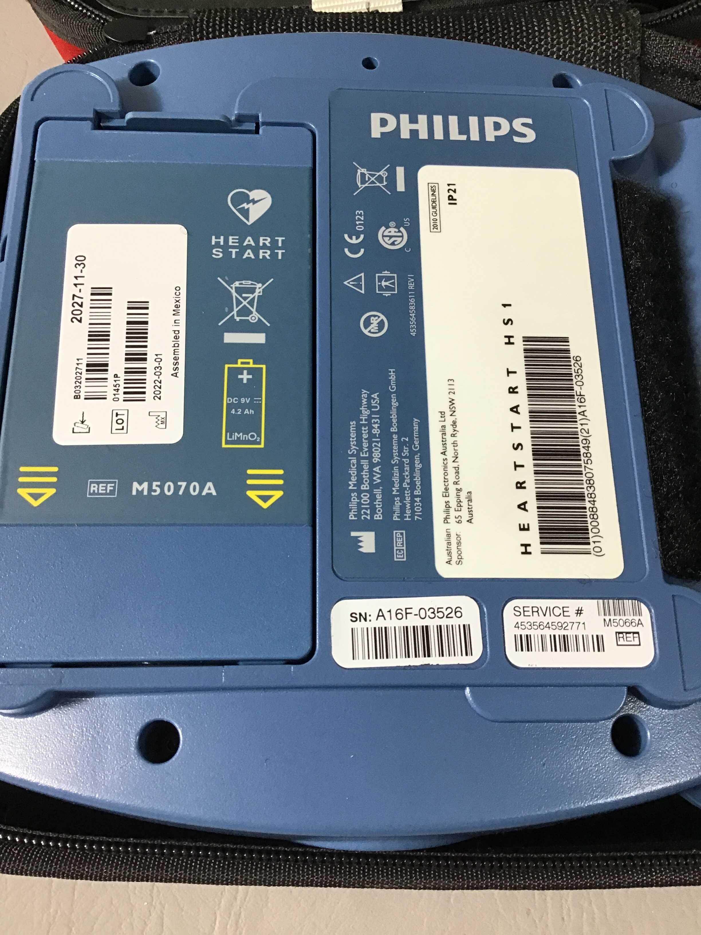 PHILIPS HeartStart HS1 AED Defibrillator - NWS Medical Scientific